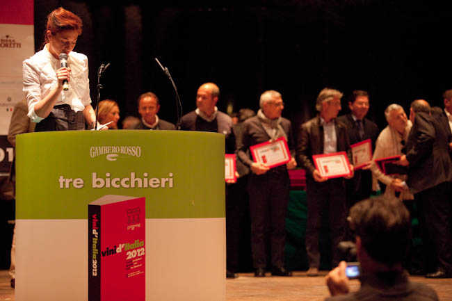 Tre Bicchieri 2012: photogallery della premiazione