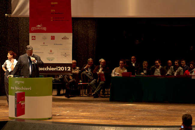 Tre Bicchieri 2012: photogallery della premiazione