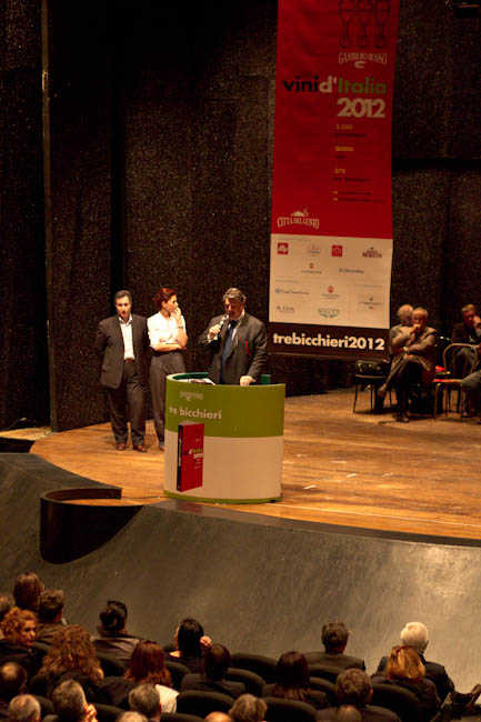 Tre Bicchieri 2012: photogallery della premiazione