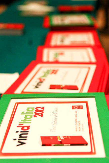 Tre Bicchieri 2012: photogallery della premiazione