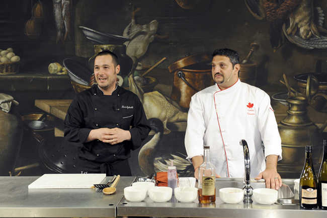 Photogallery: cena canadese alla Città del gusto di Roma