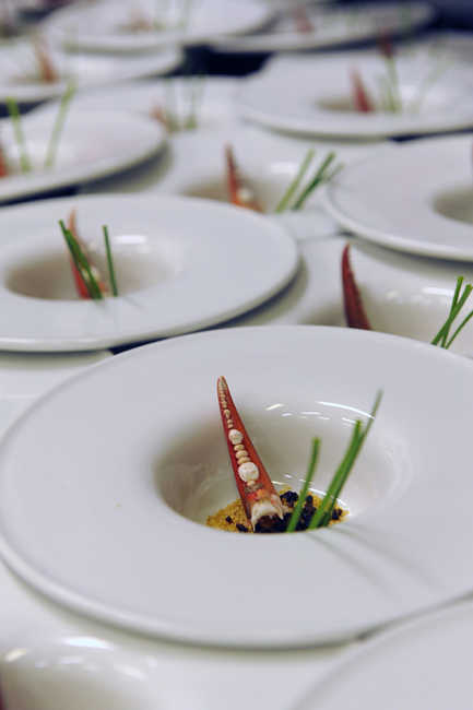 Photogallery: cena canadese alla Città del gusto di Roma