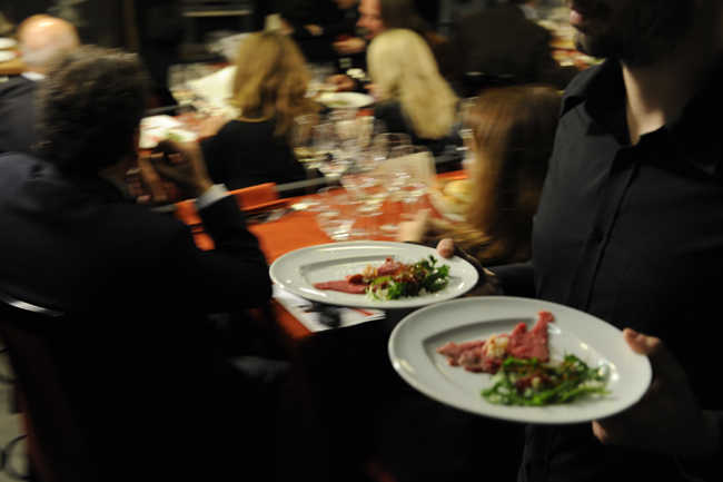 Photogallery: cena canadese alla Città del gusto di Roma