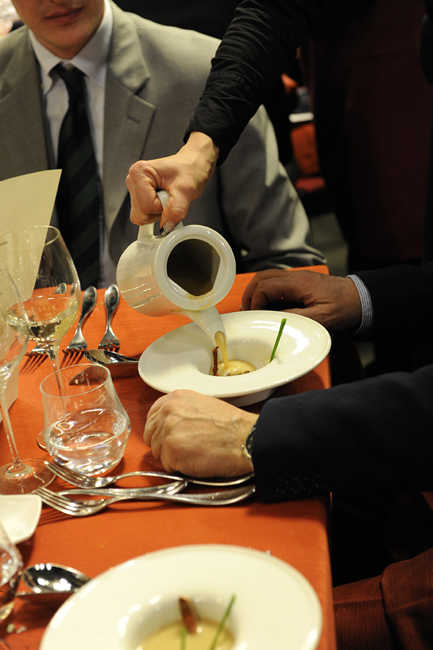 Photogallery: cena canadese alla Città del gusto di Roma